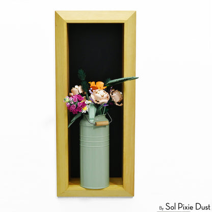 The "Living Frame" - Iroko Wood Planter