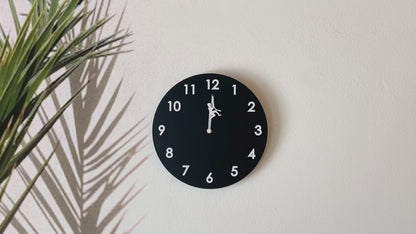 Hanging in Time Wall Clock