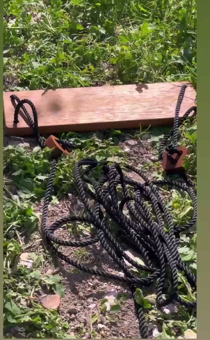 Wooden Rope Swing