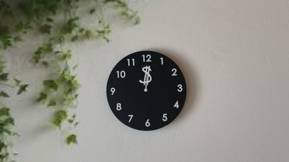 Hanging in Time Wall Clock