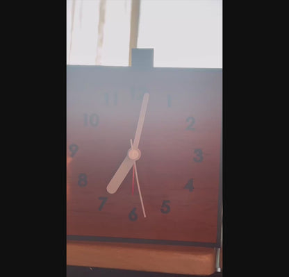 Alarm Clocks - Laser Engraved No Ticking - Table Desk Clock