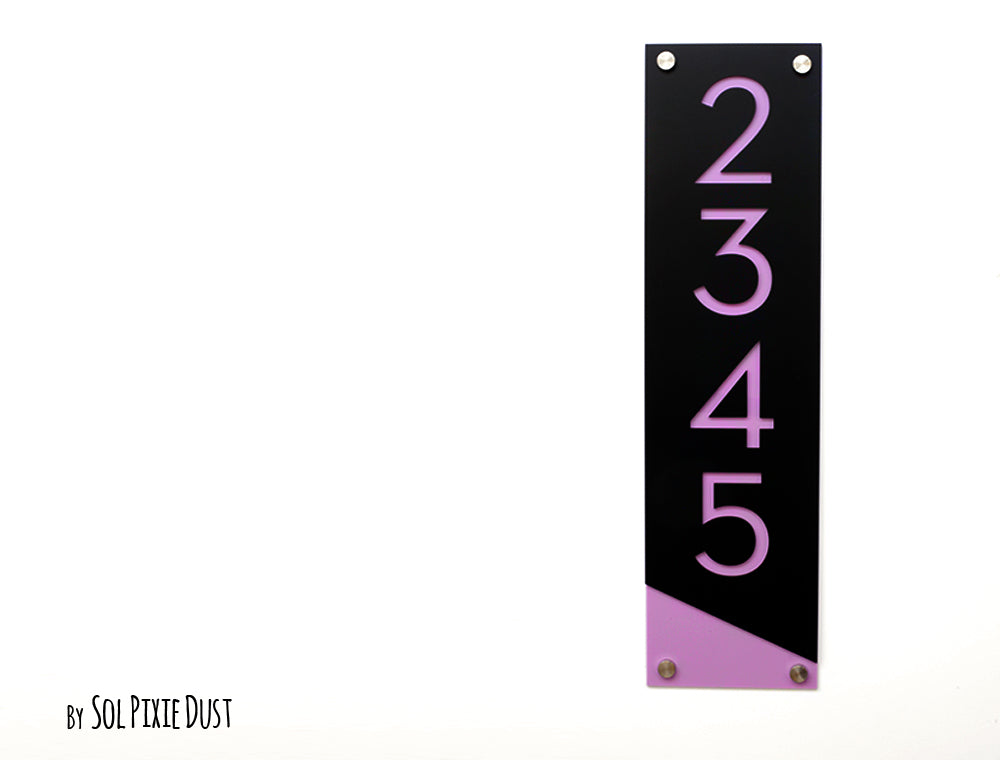 Acrylic Address Plaque - Signs