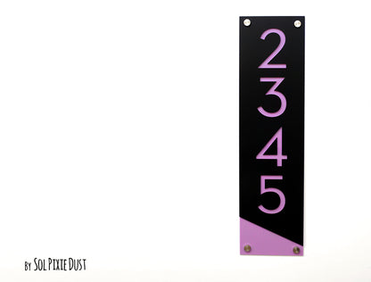 Acrylic Address Plaque - Signs