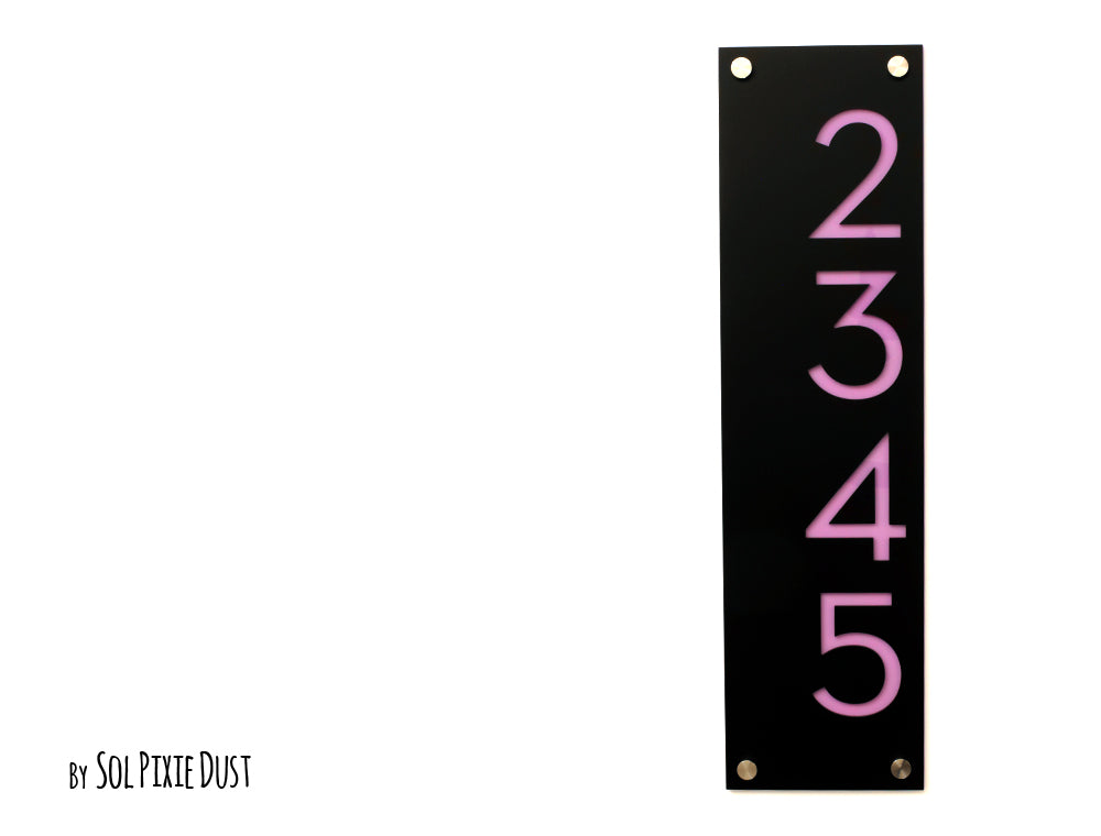 Acrylic Address Plaque - Signs