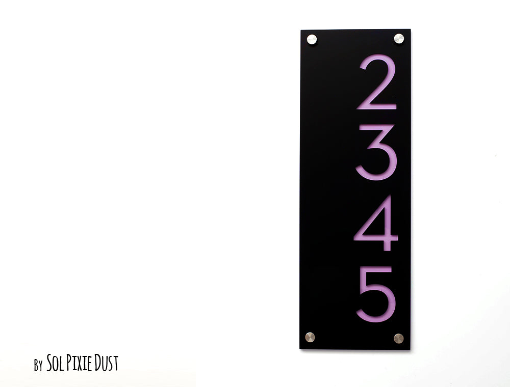 Acrylic Address Plaque - Signs