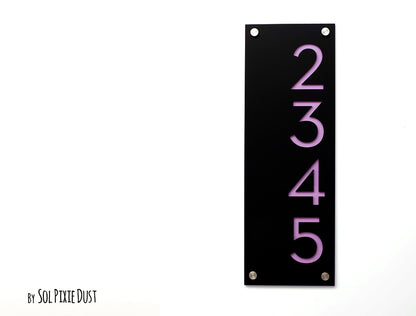 Acrylic Address Plaque - Signs