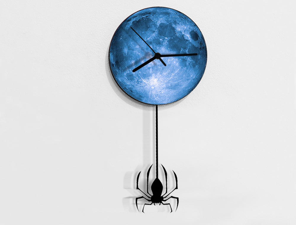 Spooky Halloween - Pendulum Wall Clocks