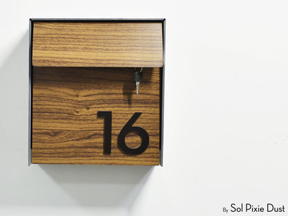 Modern Wall Mounted Mailbox Type 1 EU