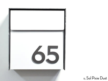 Modern Wall Mounted Mailbox Type 1 EU