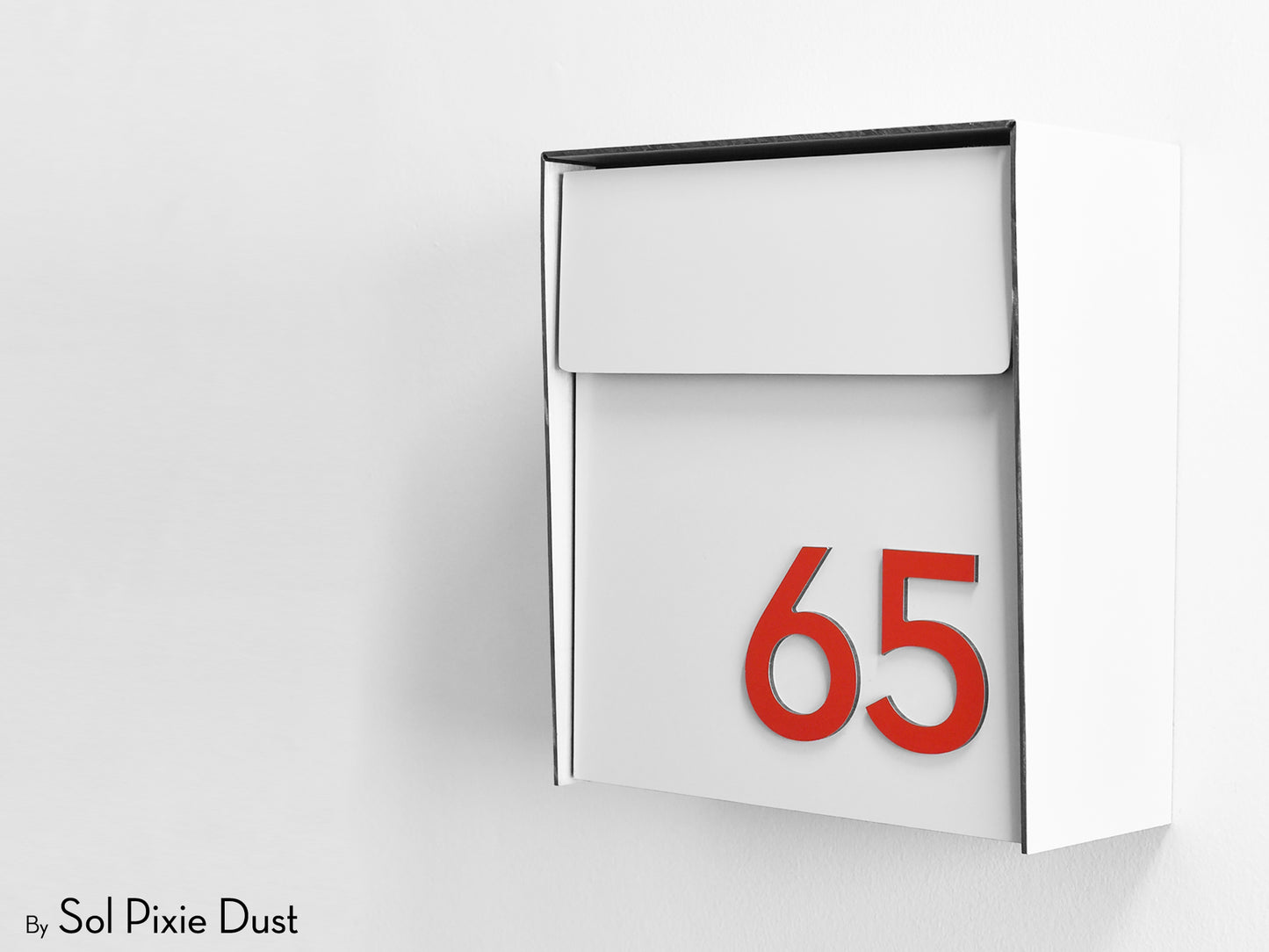 Modern Wall Mounted Mailbox Type 1 EU