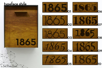 Modern Wall Mounted Mailbox Type 2