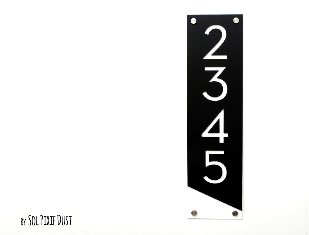 Acrylic Address Plaque - Signs