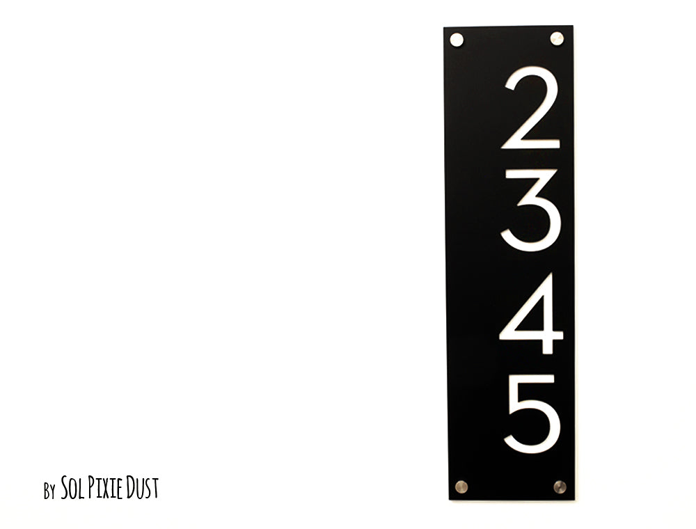 Acrylic Address Plaque - Signs