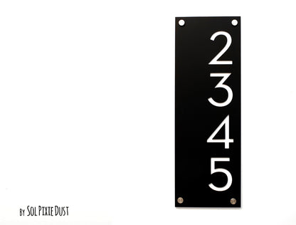 Acrylic Address Plaque - Signs