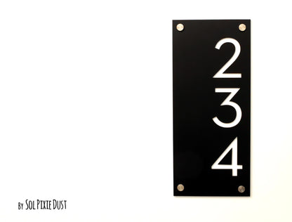 Acrylic Address Plaque - Signs
