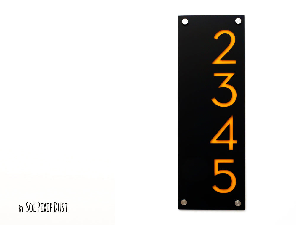 Acrylic Address Plaque - Signs