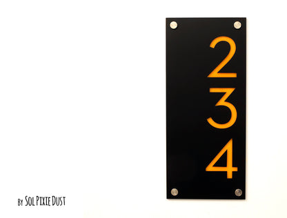 Acrylic Address Plaque - Signs